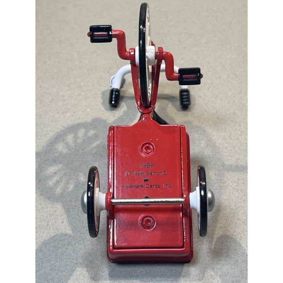 Hallmark Keepsake 1950 Garton Delivery Cycle Sidewalk Cruisers Ornament - Picture 7 of 9